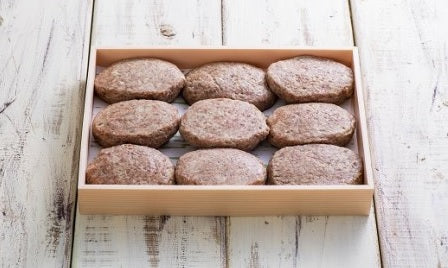おおいた豊後牛100%手作りハンバーグ(冷凍9個入り)
